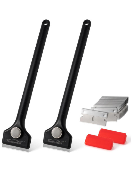 Kit de Herramientas Raspador Newishtool 2 Piezas + 20 Cuchillas
