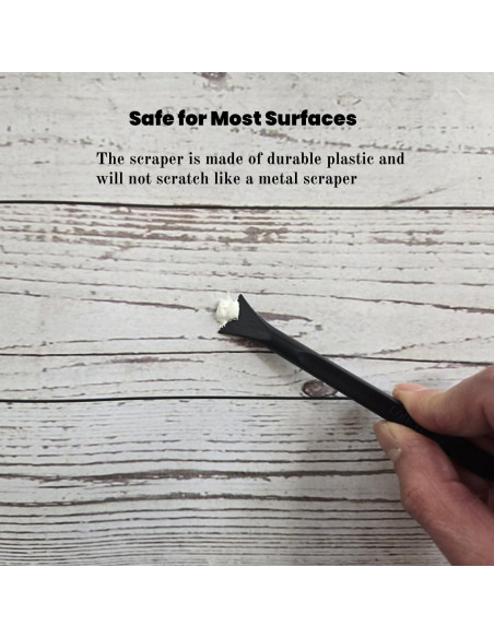 Raspador plástico Tpyx 3 piezas multiusos 15,24 cm