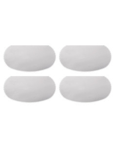 Raspadores de Arcilla Inoxidable HARFINGTON 4 Piezas 14x10cm