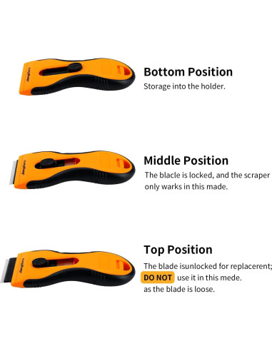 Raspador Multiusos JiangCore con 16 Cuchillas SK5