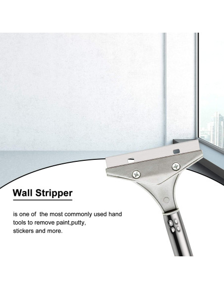 Raspador de Cuchilla Mudder 32 cm con 10 Cuchillas Repuesto