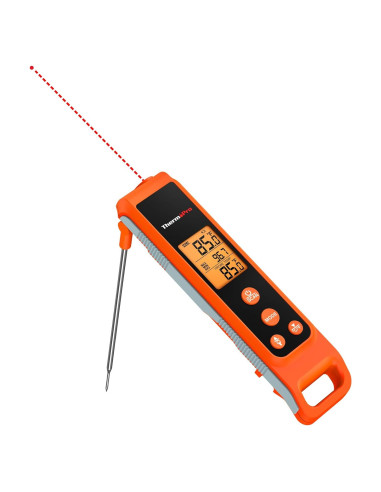 Termómetro ThermoPro TP420 2-en-1 Infrarrojo y Sonda