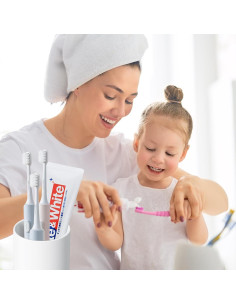 Soportes para Cepillos de Dientes BSDISP - Juego 2 Cerámica 2