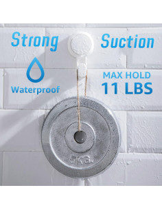 Soporte de cepillo de dientes TAILI 2 paquetes blanco 2