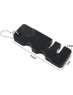 Afilador de Cuchillos Xinjincang Pocket Negro Compacto 2