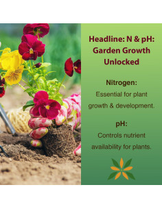 Kit de Prueba de Suelo pH y Nitrógeno Dewilde - 100 Pruebas 2