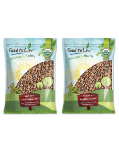 Frijoles de Cacao Orgánicos Food to Live 6.35 kg - Keto, Vegano
