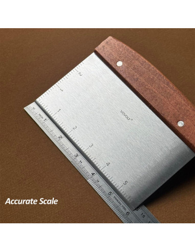 Juego de Espátulas de Acero Inoxidable Vovoly 3 Piezas