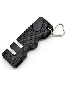 Afilador de cuchillos portátil WinldMonmo 15 cm negro