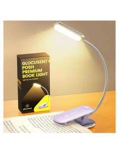 Luz de Lectura Recargable Glocusent Posh Premium 1800K