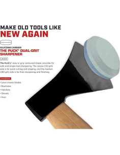 Piedra de Afilado Doble Grano Lansky Puck - 0.26 kg 2