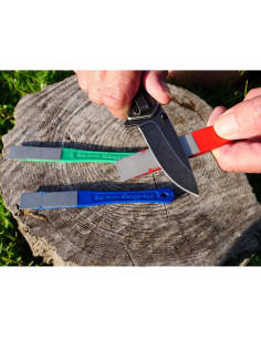 Kit de Afilado DMT Mini-Hone 2.5" Grueso Fino Extra Fino 2