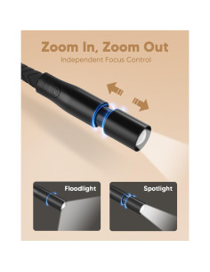 Luz de Cuello Recargable EastPin 2200mAh LED 85h 2