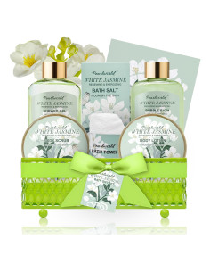 Set de Regalo de Baño Jazmín PearlWorld - 9 Piezas Spa