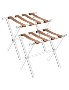 Soporte de Equipaje Acrílico Sumerflos Plegable 2 Pcs
