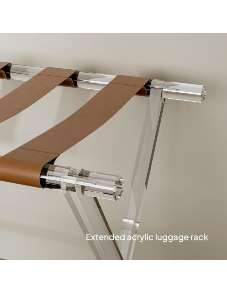 Soporte de Equipaje Acrílico Sumerflos Plegable 2 Pcs