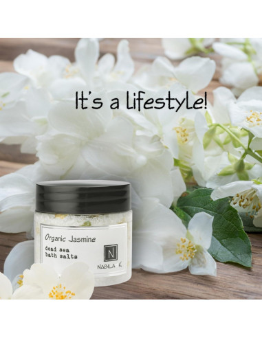 Sales de Baño Nabila K Jazmín Orgánico 56.7 g - Exfoliante