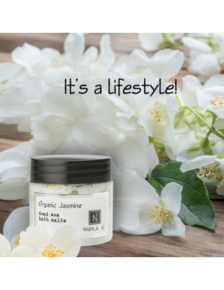 Sales de Baño Nabila K Jazmín Orgánico 56.7 g - Exfoliante