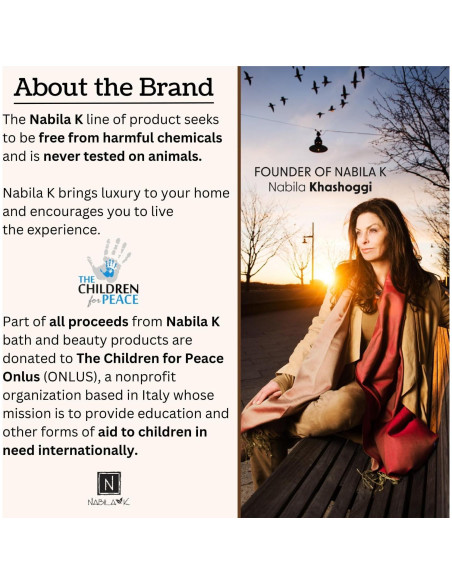 Sales de Baño Nabila K Jazmín Orgánico 56.7 g - Exfoliante