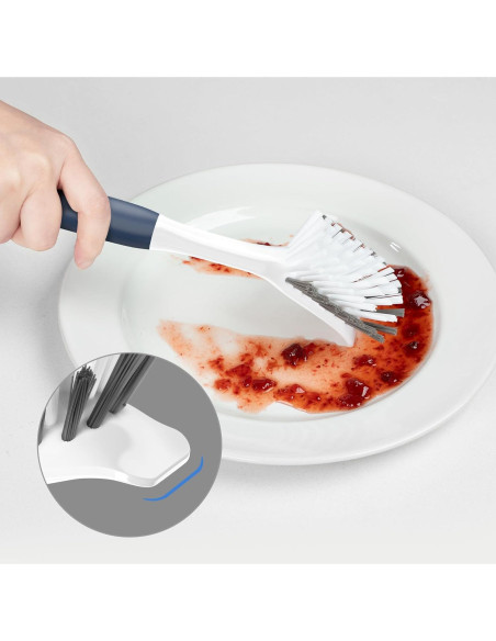 Cepillo de Platos ROSEOK con Raspador - 2 Unidades Cepillo de Platos ROSEOK con Raspador - 2 Unidades