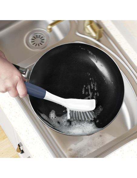 Cepillo de Platos ROSEOK con Raspador - 2 Unidades Cepillo de Platos ROSEOK con Raspador - 2 Unidades