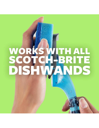 Recargas Scotch-Brite para Esponja de Platos Sin Rayas - 10 Unidades