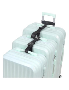 Correas de Equipaje Vigorport Estirables 1.25" Negro