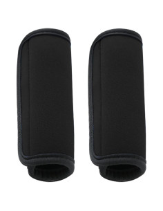 2 Fundas para Mangos de Equipaje Jcpmcxs Neopreno Negro