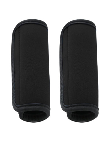 2 Fundas para Mangos de Equipaje Jcpmcxs Neopreno Negro