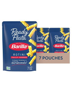 Pasta Lista Barilla Rotini 198 g - Cocida en 60 Segundos