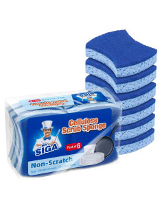 Esponja de Limpieza MR.SIGA Doble Cara Paquete de 12