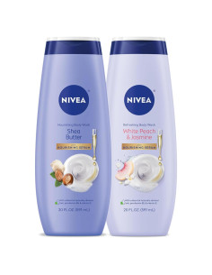 Set de Gel de Ducha NIVEA 591 ml Nutritivo y Aromatizado