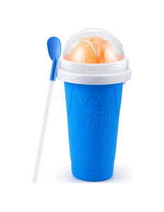 Taza Slushy Tgosomt Azul 330ml Hacedor de Helado Mágico