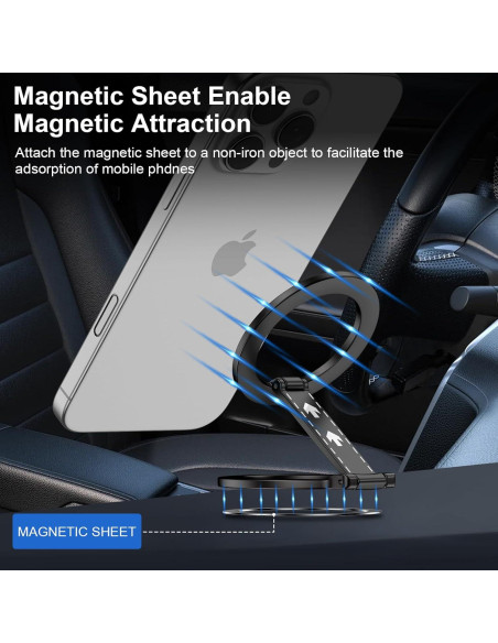 Soporte Magnético para Teléfono Sidpro Doble Ajustable