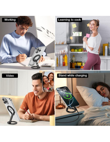 Soporte Magnético para Teléfono Sidpro Doble Ajustable