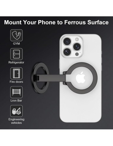 Soporte Magnético para Teléfono Sidpro Doble Ajustable