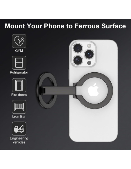Soporte Magnético para Teléfono Sidpro Doble Ajustable