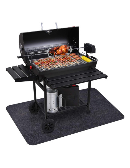 Alfombrilla Bajo Parrilla Fasmov 121x76 cm Impermeable