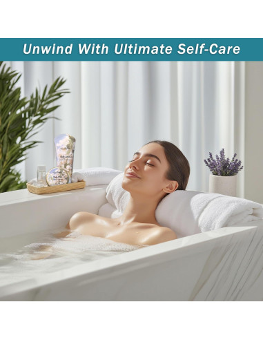 Cesta de Spa Aqua Elegante - Set de Baño Jazmín y Lavanda