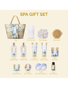 Set de Regalo Spa Luxetique 15 Piezas para Mujeres - Hidratación 2