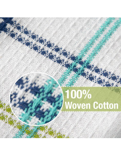 Paños de Cocina T-Fal 100% Algodón 4-Pack 30x33 cm 2