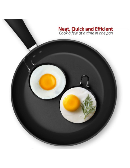 Anillos de Cocción Laxinis World Acero Inoxidable 4 Piezas