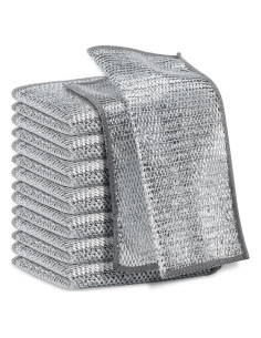 5 Paños de Cocina DyPinYise de Alambre 20x20 cm