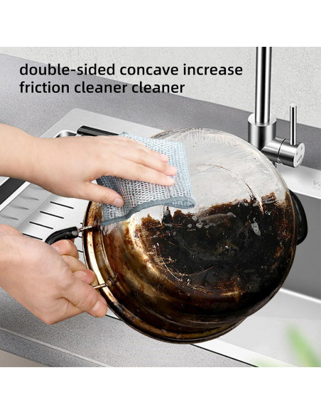 5 Paños de Cocina DyPinYise de Alambre 20x20 cm