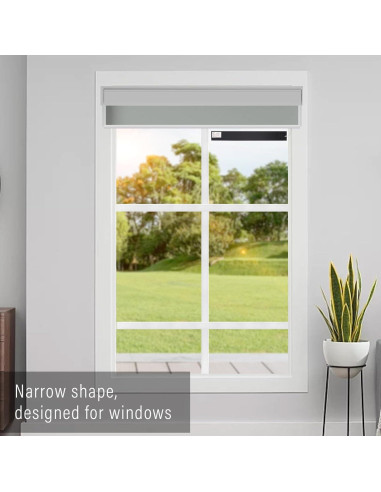 Panel Solar Delgado Sortfle 8.4V para Persianas Motorizadas