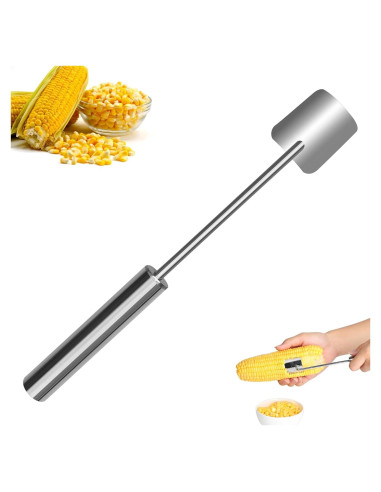 Desgranador de Maíz Taduno de Acero Inoxidable 25.9 cm
