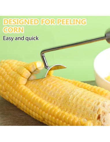 Desgranador de Maíz Taduno de Acero Inoxidable 25.9 cm