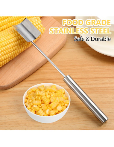 Desgranador de Maíz Taduno de Acero Inoxidable 25.9 cm