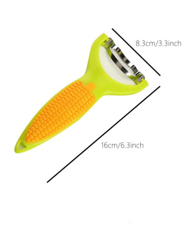 Desgranador de Maíz RUITASA 2PCS Acero Inoxidable Verde