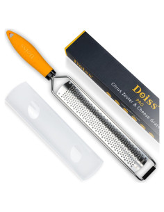 Rallador Deiss PRO Acero Inoxidable 37.5cm - Queso y Limón